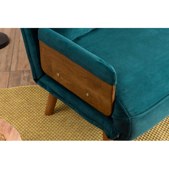 2-Seat Sofa-Bed Cosmo 2-Seater - Petrol Green Petrol Green