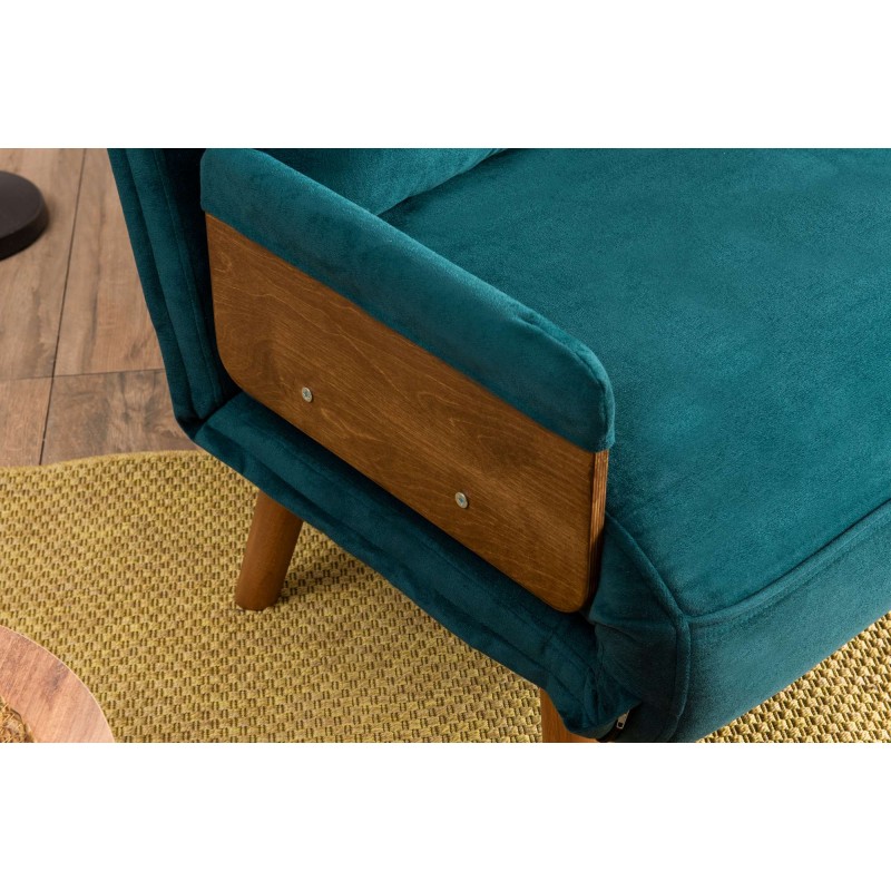 2-Seat Sofa-Bed Cosmo 2-Seater - Petrol Green Petrol Green