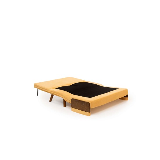 2-Seat Sofa-Bed Cosmo 2-Seater - Mustard Mustard 2-Seat Sofa-Bed Cosmo 2-Seater - Mustard Mustard