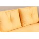 2-Seat Sofa-Bed Cosmo 2-Seater - Mustard Mustard 2-Seat Sofa-Bed Cosmo 2-Seater - Mustard Mustard