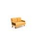 2-Seat Sofa-Bed Cosmo 2-Seater - Mustard Mustard 2-Seat Sofa-Bed Cosmo 2-Seater - Mustard Mustard