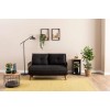2-Seat Sofa-Bed Cosmo 2-Seater - Black Black