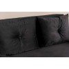 2-Seat Sofa-Bed Cosmo 2-Seater - Black Black