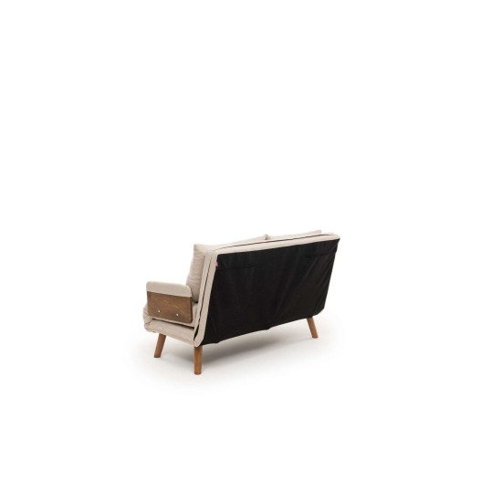 2-Seat Sofa-Bed Cosmo 2-Seater - Cream Cream 2-Seat Sofa-Bed Cosmo 2-Seater - Cream Cream