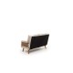 2-Seat Sofa-Bed Cosmo 2-Seater - Cream Cream 2-Seat Sofa-Bed Cosmo 2-Seater - Cream Cream