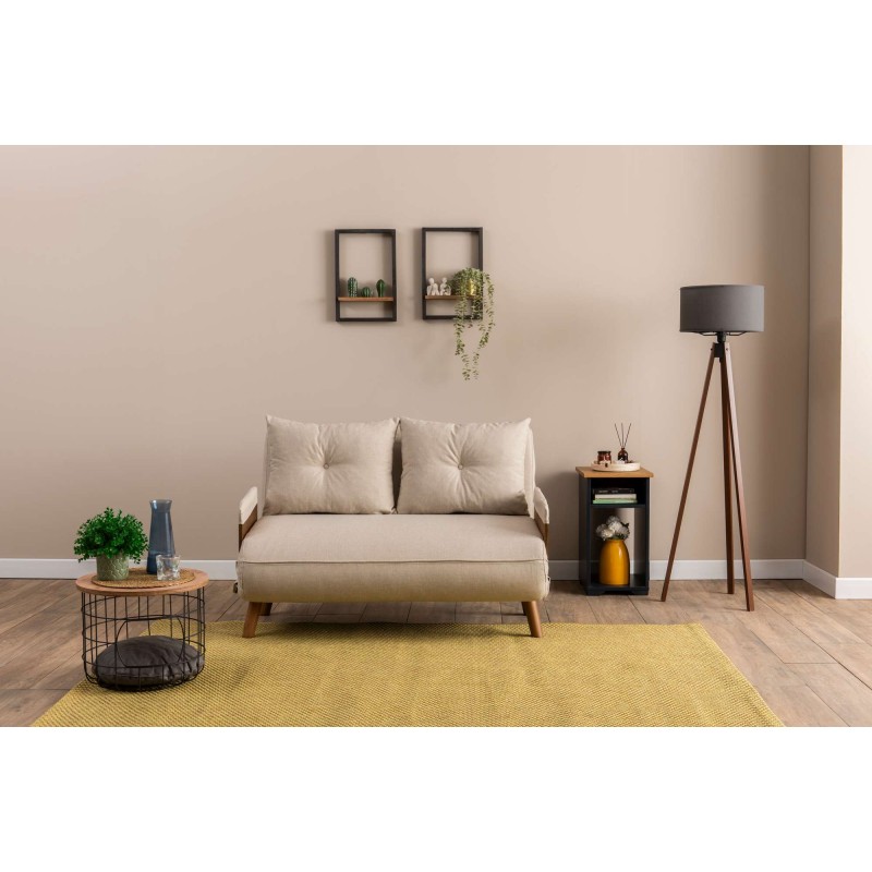 2-Seat Sofa-Bed Cosmo 2-Seater - Cream Cream
