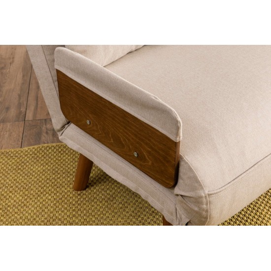 2-Seat Sofa-Bed Cosmo 2-Seater - Cream Cream 2-Seat Sofa-Bed Cosmo 2-Seater - Cream Cream
