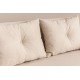 2-Seat Sofa-Bed Cosmo 2-Seater - Cream Cream 2-Seat Sofa-Bed Cosmo 2-Seater - Cream Cream