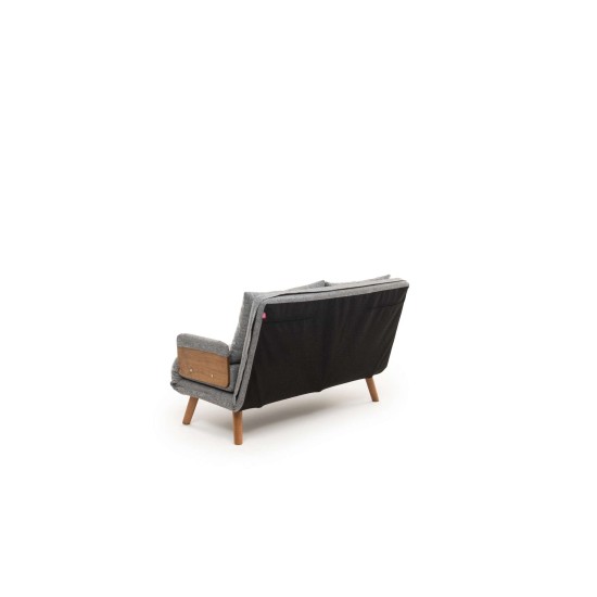 2-Seat Sofa-Bed Cosmo 2-Seater - Light Grey Light Grey