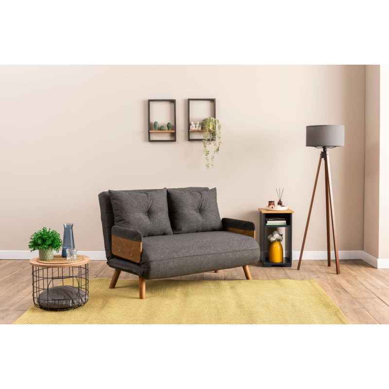 2-Seat Sofa-Bed Cosmo 2-Seater - Dark Grey Dark Grey