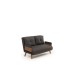 2-Seat Sofa-Bed Cosmo 2-Seater - Dark Grey Dark Grey 2-Seat Sofa-Bed Cosmo 2-Seater - Dark Grey Dark Grey