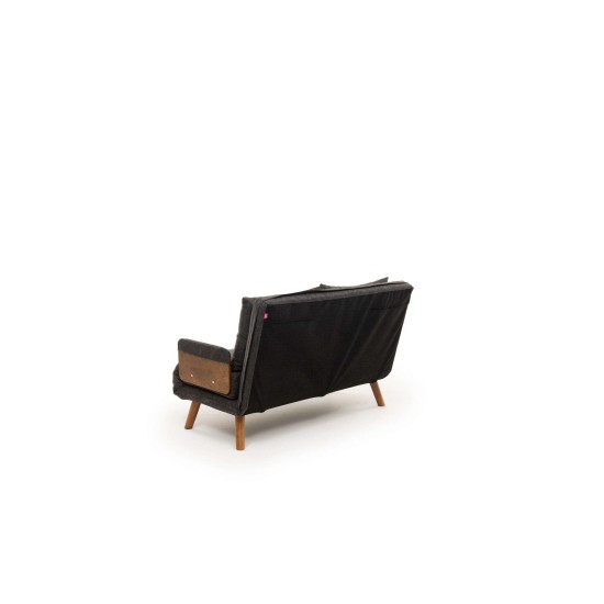 2-Seat Sofa-Bed Cosmo 2-Seater - Dark Grey Dark Grey 2-Seat Sofa-Bed Cosmo 2-Seater - Dark Grey Dark Grey