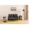 2-Seat Sofa-Bed Cosmo 2-Seater - Dark Grey Dark Grey