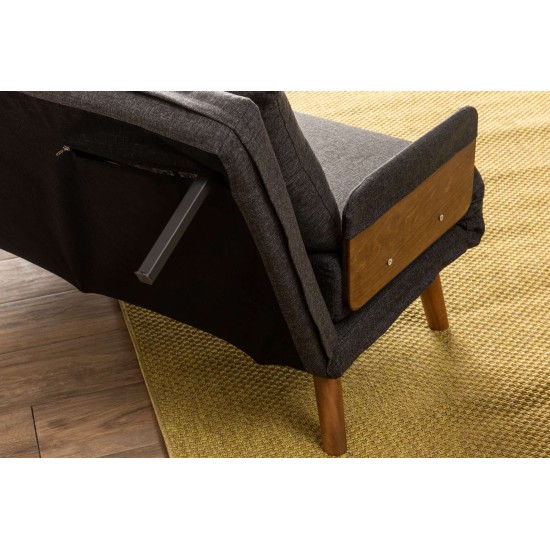 2-Seat Sofa-Bed Cosmo 2-Seater - Dark Grey Dark Grey 2-Seat Sofa-Bed Cosmo 2-Seater - Dark Grey Dark Grey