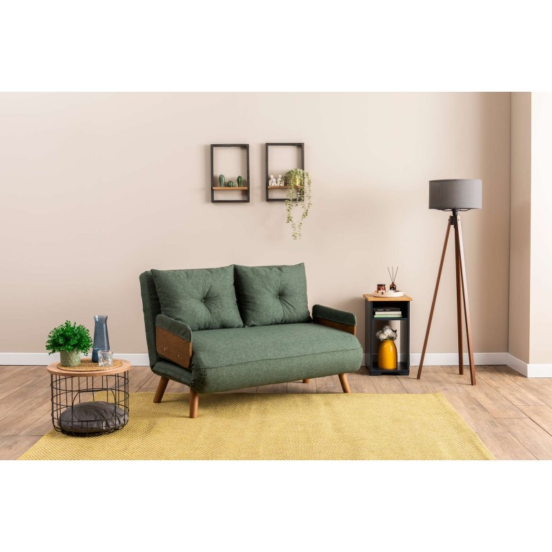 2-Seat Sofa-Bed Cosmo 2-Seater - Green Green