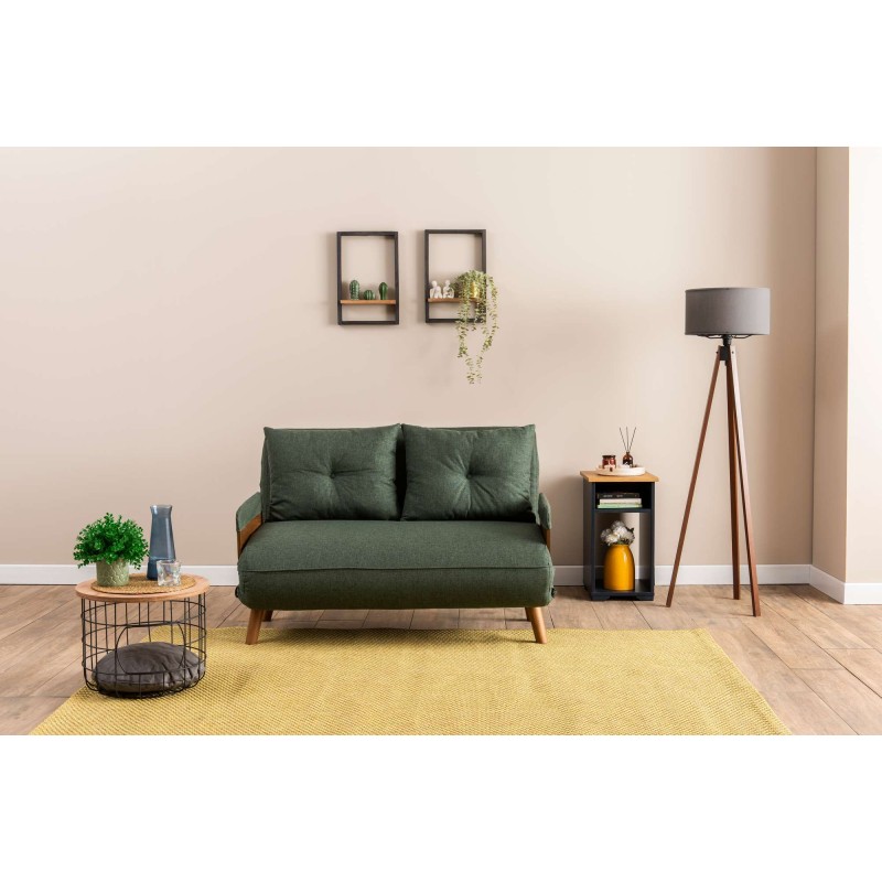 2-Seat Sofa-Bed Cosmo 2-Seater - Green Green