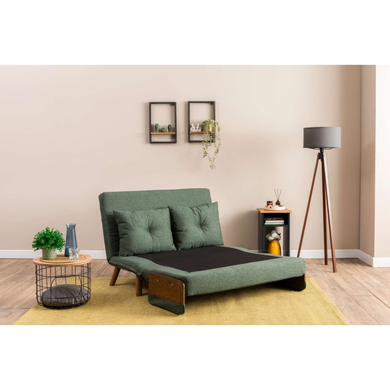 2-Seat Sofa-Bed Cosmo 2-Seater - Green Green