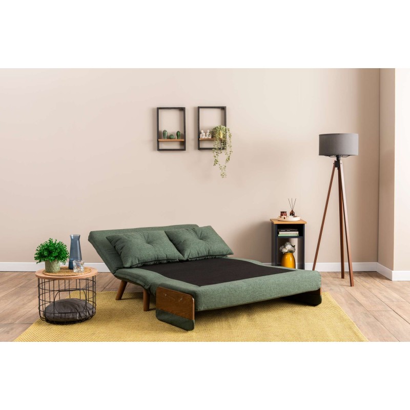 2-Seat Sofa-Bed Cosmo 2-Seater - Green Green