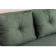 2-Seat Sofa-Bed Cosmo 2-Seater - Green Green