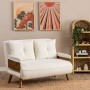 2-Seat Sofa-Bed Cosmo 2-Seater - Teddy White White