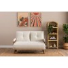 2-Seat Sofa-Bed Cosmo 2-Seater - Teddy White White