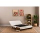 2-Seat Sofa-Bed Cosmo 2-Seater - Teddy White White 2-Seat Sofa-Bed Cosmo 2-Seater - Teddy White White