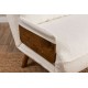 2-Seat Sofa-Bed Cosmo 2-Seater - Teddy White White 2-Seat Sofa-Bed Cosmo 2-Seater - Teddy White White