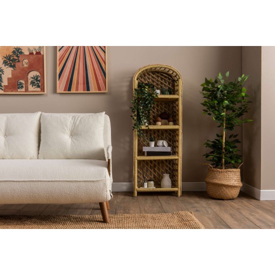 2-Seat Sofa-Bed Cosmo 2-Seater - Teddy White White 2-Seat Sofa-Bed Cosmo 2-Seater - Teddy White White