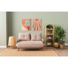 2-Seat Sofa-Bed Cosmo 2-Seater - Bohemian Mink Mink
