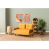 2-Seat Sofa-Bed Cosmo 2-Seater - Bohemian Mustard Mustard