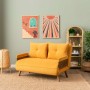 2-Seat Sofa-Bed Cosmo 2-Seater - Bohemian Mustard Mustard