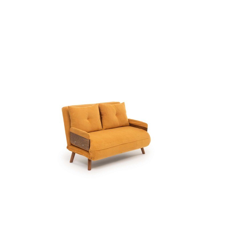 2-Seat Sofa-Bed Cosmo 2-Seater - Bohemian Mustard Mustard