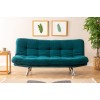 Atelier del Sofa 3-Seat Sofa-Bed Misa Small Sofabed - Petrol Green Petrol Green