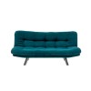 Atelier del Sofa 3-Seat Sofa-Bed Misa Small Sofabed - Petrol Green Petrol Green