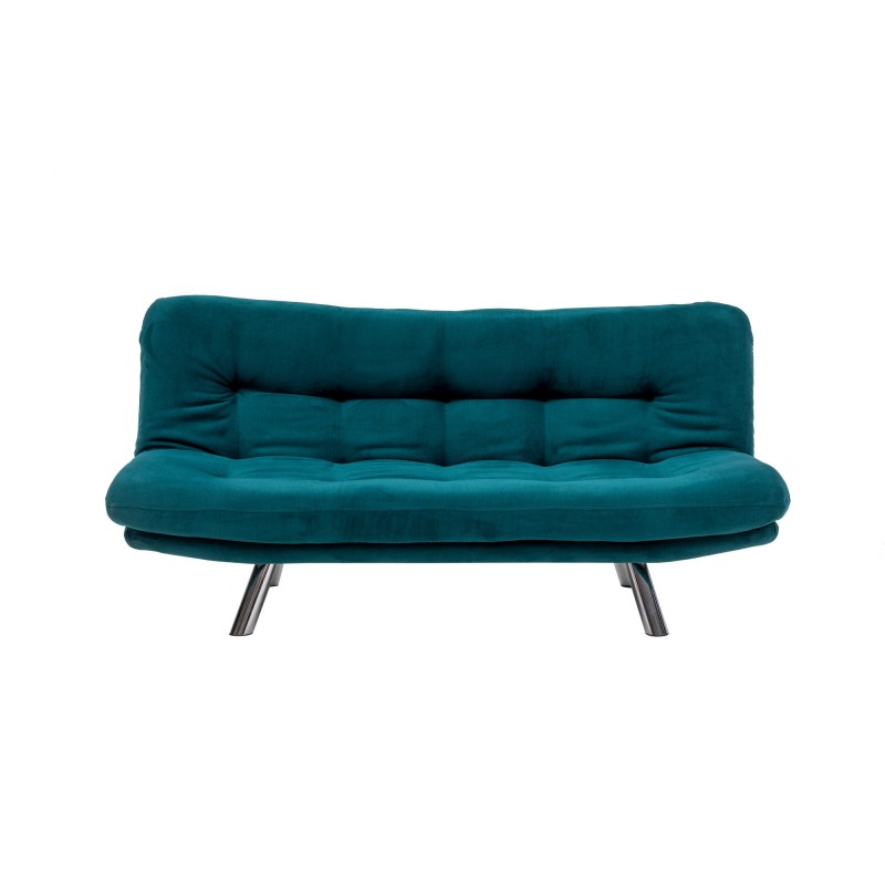 Atelier del Sofa 3-Seat Sofa-Bed Misa Small Sofabed - Petrol Green Petrol Green