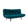 Atelier del Sofa 3-Seat Sofa-Bed Misa Small Sofabed - Petrol Green Petrol Green