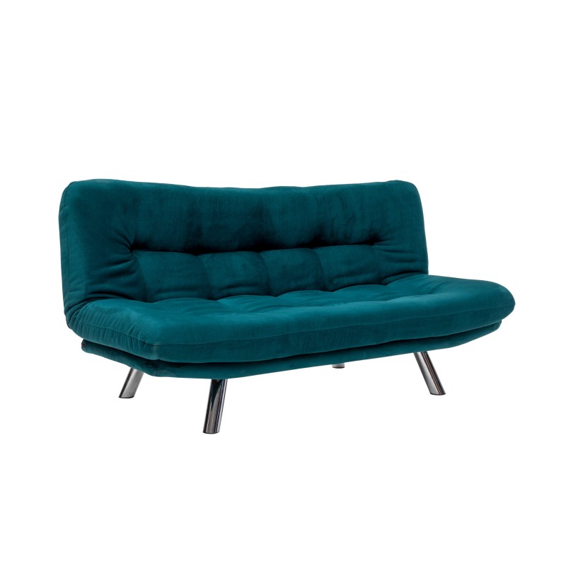 Atelier del Sofa 3-Seat Sofa-Bed Misa Small Sofabed - Petrol Green Petrol Green