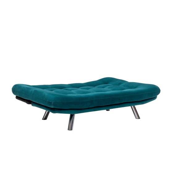 3-Seat Sofa-Bed Misa Small Sofabed - Petrol Green Petrol Green Atelier del Sofa 3-Seat Sofa-Bed Misa Small Sofabed - Petrol Green Petrol Green
