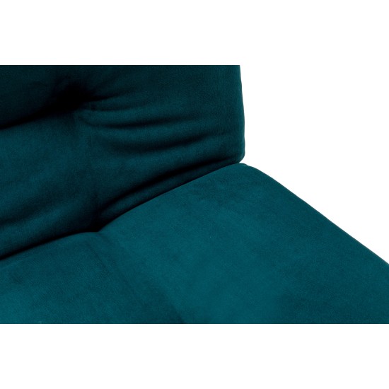 3-Seat Sofa-Bed Misa Small Sofabed - Petrol Green Petrol Green Atelier del Sofa 3-Seat Sofa-Bed Misa Small Sofabed - Petrol Green Petrol Green