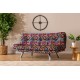 3-Seat Sofa-Bed Misa Small Sofabed - Patchwork Multicolor Atelier del Sofa 3-Seat Sofa-Bed Misa Small Sofabed - Patchwork Multicolor