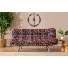 Atelier del Sofa 3-Seat Sofa-Bed Misa Small Sofabed - Patchwork Multicolor