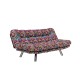 3-Seat Sofa-Bed Misa Small Sofabed - Patchwork Multicolor Atelier del Sofa 3-Seat Sofa-Bed Misa Small Sofabed - Patchwork Multicolor