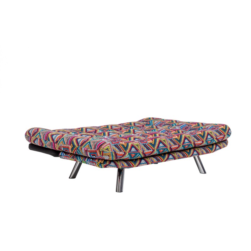 Atelier del Sofa 3-Seat Sofa-Bed Misa Small Sofabed - Patchwork Multicolor