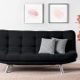3-Seat Sofa-Bed Misa Sofabed - Black Black