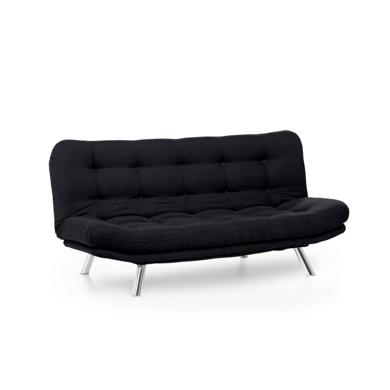3-Seat Sofa-Bed Misa Sofabed - Black Black