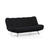 3-Seat Sofa-Bed Misa Sofabed - Black Black