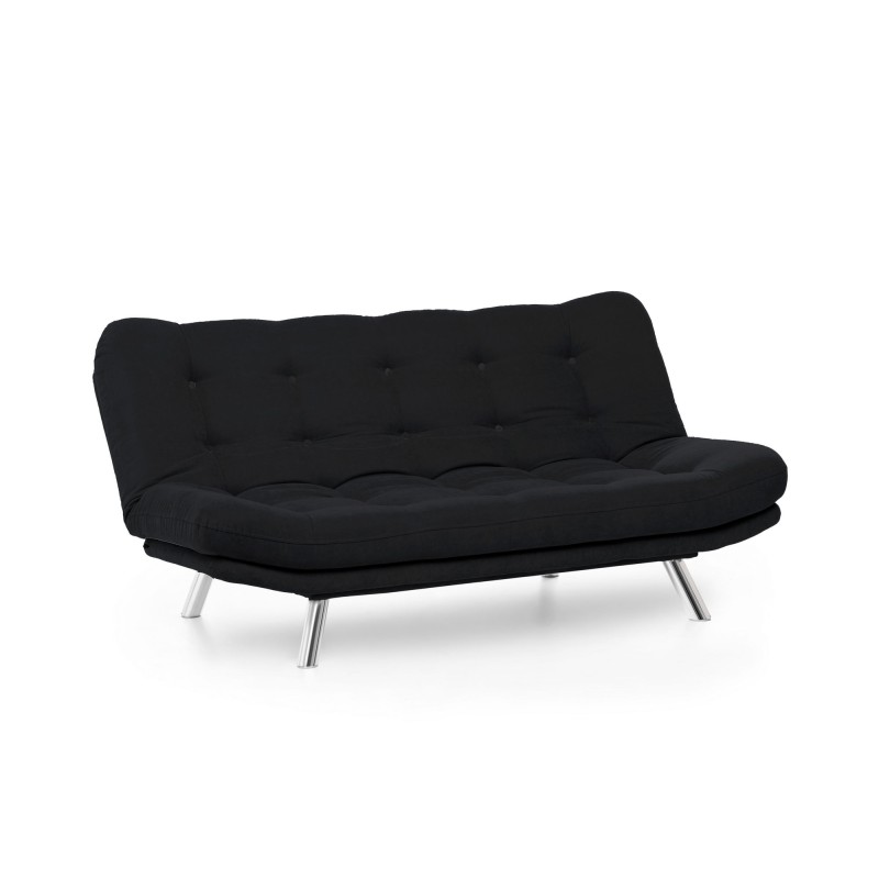 3-Seat Sofa-Bed Misa Sofabed - Black Black