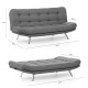 3-Seat Sofa-Bed Misa Sofabed - Black Black