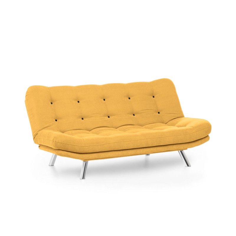 3-Seat Sofa-Bed Misa Sofabed - Mustard Mustard