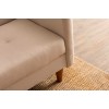 3-Seat Sofa-Bed Hiko - Cream Cream
